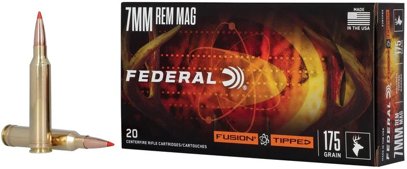 FED FUSION 7MM REM 175GR TIPPED 20/10 - Sale